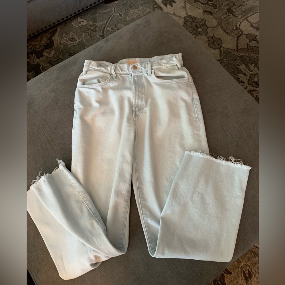 MOTHER The Hustler Ankle Fray size 27